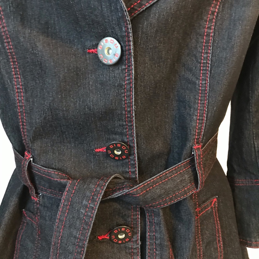 Bisou Bisou Denim Skirt and Jacket